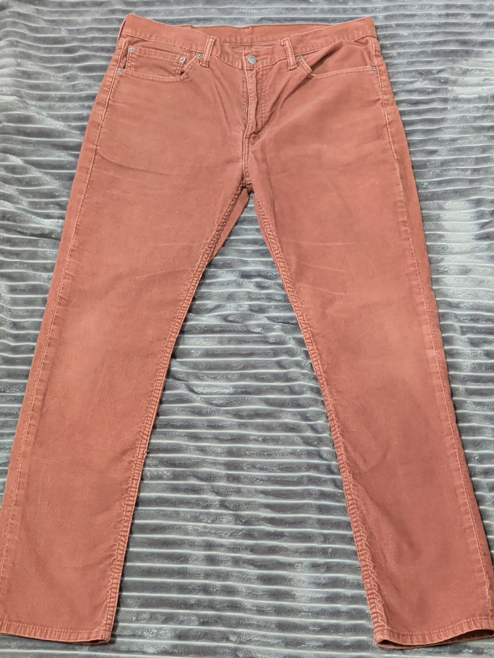 Men's Rust Corduroy 511 Levi's White Tab Jeans